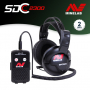 Détecteur Minelab SDC 2300 et Pack Casque Sans Fil