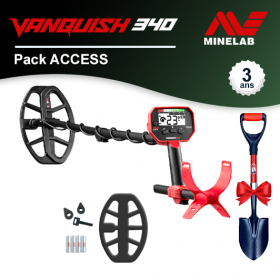Détecteur Minelab Vanquish 340 et Pack Access