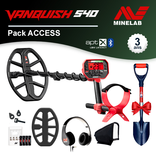 Détecteur Minelab Vanquish 540