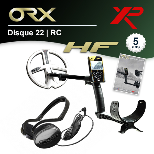  Détecteur XP ORX - 22 cm HF et Casque Filaire
