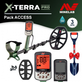 Détecteur Minelab X-Terra Pro et Pack Access