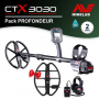 Détecteur Minelab CTX 3030 et Pack Profondeur