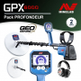 Détecteur Minelab GPX 6000 et Pack Profondeur