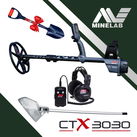 Détecteur Minelab CTX 3030 et Pack Accessoires