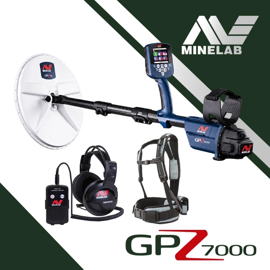 Détecteur Minelab GPZ 7000 et Pack Accessoires