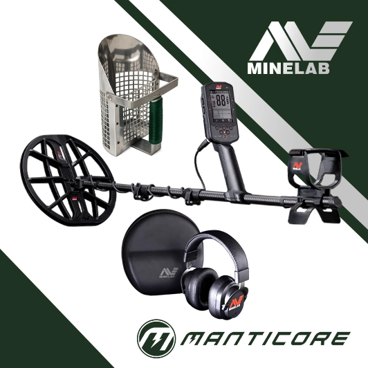 Détecteur Minelab Manticore et Pack Access