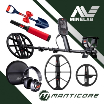 Détecteur Minelab Manticore et Pack Professionnel
