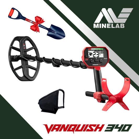 Détecteur Minelab Vanquish 340 et Pack Duo Access