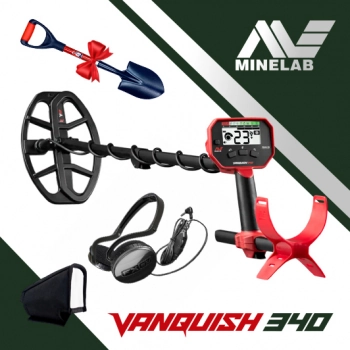 Détecteur Minelab Vanquish 340 et Pack Confort