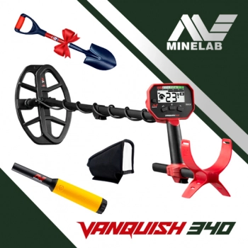 Détecteur Minelab Vanquish 340 et Pack Pointer