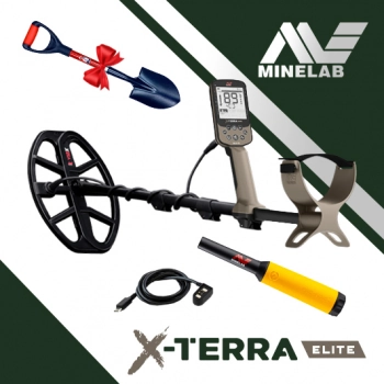 Détecteur Minelab X-Terra Elite et Pack Pointer
