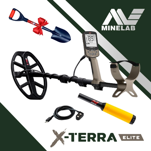 Détecteur Minelab X-Terra Elite et Pack Pointer