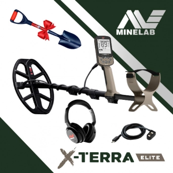Détecteur Minelab X-Terra Elite et Pack Casque Sans Fil