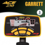 Les trois sonorités audio du Garrett Ace 250 permettent d'identifier les métaux sans regarder l'écran de manière constante.