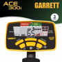 Le détecteur Garrett Ace 300i dispose d'une fonction Notch pour exclure certains objets métalliques.