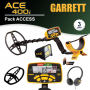 Détecteur Garrett Ace 400i et Pack Access