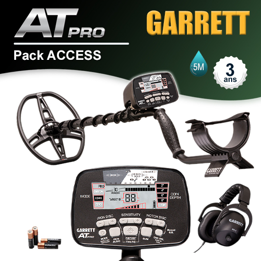 Détecteur Garrett AT Pro et Pack Access