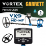 Détecteur Garrett Vortex VX9 et Pack Access