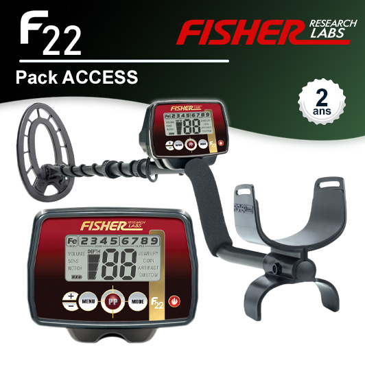 Détecteur Fisher F22 et Pack Access